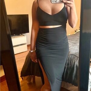 Elegant Black Women's Dress